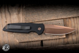 Preowned-ProTech TR-3 Tactical Response Automatic Knife 3.5" Bead Blast TR-3