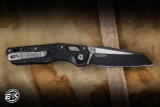 Microtech MSI Mini Ram-Lok Knife Black Frag Aluminum 3.25" M390 Sheepsfoot Black 210M-1FR