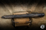 Nottingham Tactical TiButton Pen Spiral Flute w/ Dots Titanium Distressed FDE/Black Cerakote 5.5" G2FS Double Lock RHDL