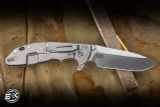 Preowned-Hinderer Knives XM-24 4.0" 20CV Swedged Spear, Coyote G10/Stonewash Titanium