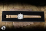 Big Idea Design White Titanium Base Line Field Watch