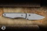Big Idea Design USA Lookout Fixed Blade Knife Titanium 2.2" MagnaCut Clip Point Stonewash