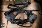 RMJ Tactical 3V Syndicate Senshi Tomahawk Scythe Black G10 15" CPM 3V Graphite Black
