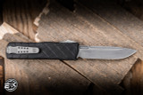 Guardian Tactical Apex Automatic OTF Knife Black Aluminum 3.4" MagnaCut Drop Point Stonewash