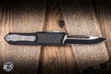 Guardian Tactical GTX-025 OTF Automatic Knife Aluminum, Carbon Fiber Inlay 2.5" Elmax Clip Point Black 122111