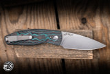 Three Rivers Manufacturing Neutron 2 Liner Lock Folding Knife 3D Contoured Shipwreck CamoCarbon 3" MagnaCut Drop Point Stonewash TRM-N2LL-SWCC-MC