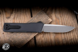 Chaves Knives Dissident OTF Automatic Knife 80's Camo Carbon Fiber 3.8" S35VN Drop Point Stonewash