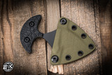 Toor Vasive 2.0 Push Dagger Knife Bomber Black G10 2.5" CPM M4 Karambit Black
