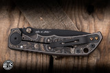 Spartan Blades SHF Harsey Folder Knife Aztec Titanium 4" MagnaCut Spearpoint Black