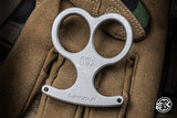 ATC-RMJ 2 Finger Lincoln Knuckles Aluminum Tumbled