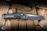 Microtech MSI Mini Ram-Lok Folding Knife Frag Sniper Grey Titanium 3.85" M390 Sheepsfoot Stonewash 210M-1FRCSG