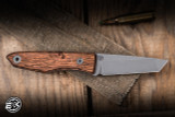 Big Idea Design USA Lookout Fixed Blade Knife DymaLux Walnut 2.2" MagnaCut Tanto Stonewash