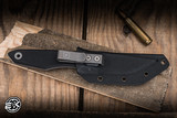 Big Idea Design USA Lookout Fixed Blade Knife Black G10 2.2" MagnaCut Drop Point Stonewash