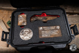 Microtech Signtaure Series Socom Elite Set Automatic Folding Knife Plague Outbreak Aluminum, Textured Inlay 4" M390 Spearpoint 160A-1SETPLOBSS