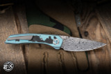 VI Knives-Victor Barajas ProVik 1 Brittany CamoQuartz 3.25" Baker Matrix  Damascus