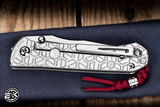 Chris Reeve Knives Umnumzaan E-Kamo Hex Titanium Polished 3.6" MagnaCut Drop Point UMN-1006