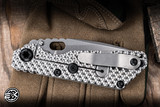 Mick Strider Knives SnG DGG Folding Knife Titanium 3.5" MagnaCut Stonewash