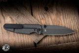 Chaves x Brad Blount Red Label Phase 229 Integral Folding Knife Titanium 3.75" M390 Drop Point Stonewash Grey PVD - Blade Show Exclusive