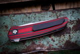 Pena Knives Cobra Flipper Fat Carbon/Titanium 3.25" CPM-154 Hand Rubbed