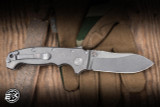Demko Knives AD20 Folding Knife Smooth Titanium 3.6" Magnacut Butcher