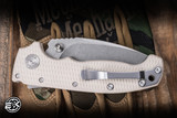 Demko Knives AD20 Folding Knife Tan G10 3.6" 3V Kopis