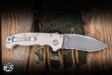 Demko Knives AD20 Folding Knife Tan G10 3.6" 3V Kopis