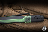 Nottingham Tactical TiButton Pen Trifecta Green Lantern Titanium 5" Parker RHSL
