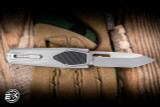 Remette RT-Swordfish OTF Gravity Knife Titanium/Black Carbon Fiber 3.2" M390 Tanto Pearlescent Satin