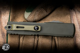 Microtech Ultratech Gen IV OTF Knife Magpul OD Green Bazooka Camo Aluminum 3.5" M390 Dagger 11224-1MPOD-C10Z21