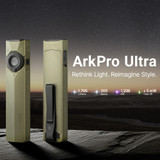 Olight ArkPro Ultra Premium Flat EDC Flashlight-Olive Green