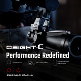 Olight Osight C Open Reflex Optic Loading Battery-Red