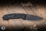 Preowned-Protech Whiskers Magic 2 Automatic Folding Knife Aluminum 3.75" 154CM Spearpoint Black