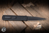 Preowned-Protech Godfather Operator Automatic Knife Aluminum 4" 154CM Spearpoint Black