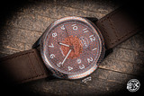 Preowned-Layer Watches 43MM Superconductor, Leather Band