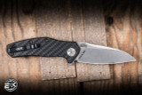 Preowned-Zero Tolerance 0770CF Assisted Opening Knife Black Carbon Fiber 3.25" S35VN Stonewash
