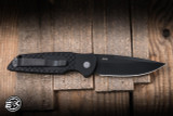 ProTech TR-3 X1 Tactical Response 3 Military Issue Automatic Folding Knife Black Fish Scale Aluminum 3.5" 154 CM Clip Point Black