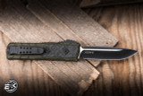 Guardian Tactical Apex Mini Automatic OTF Knife OD Green Aluminum/Black Carbon Fiber Inlay 3.1" MagnaMax Drop Point TT Black