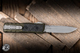 Guardian Tactical Apex OTF Knife OD Green Aluminum, Carbon Fiber Inlay 3.4" MagnaMax Drop Point Stonewash 152511