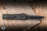 Guardian Tactical Apex Mini Automatic OTF Knife OD Green Aluminum/Black Carbon Fiber Inlay 3.1" MagnaMax Drop Point Black