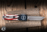 Microtech UTX-85 Gen IV OTF Automatic Knife 4th of July 250th Anniversary Aluminum 3" M390 Tanto Apocalyptic 12334-10APS-4J250