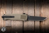 Benchmade Shootout OTF Automatic Knife Ranger Green Grivory 3.5" S30V Tanto Black DLC 5370BK-11