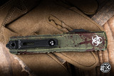 Microtech Ultratech Gen IV OTF Automatic Knife Aluminum 3.5" M390 Drop Point Zombie Outbreak 11214-2OBDS
