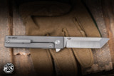 Daily Carry Co. Vanguard Flipper Knife Titanium 2.95" M390 Tanto
