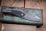 Hawk Knives Talon Titanium Brightwashed/3K Carbon Fiber Overlay 3.5" M390