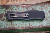 Preowned-Microtech Hera OTF Shadow DLC OTF Knife 3" Dagger DLC 702-1DLCTSH