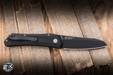 Preowned-ProTech Sinkevich Oligarch Automatic Folding Knife 3.25" MagnaCut DLC DS103