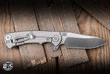Hinderer Knives Project X Flipper Knife OD Green G10/Stonewash 3.65" MagnaCut Sheepsfoot
