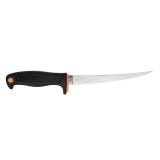 Kershaw Clearwater Fillet Knife Black Polymer/Neon Accents 7" 420J2 Trailing Point Satin 1257