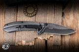 Kershaw Filter Assisted Flipper Knife BlackWash Stainless 3.25" 4Cr14 Drop Point 1306BW