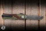 Microtech Hera II Mini OTF Automatic Knife Outbreak Aluminum 3" M390 Tanto 1704M-1OBDS